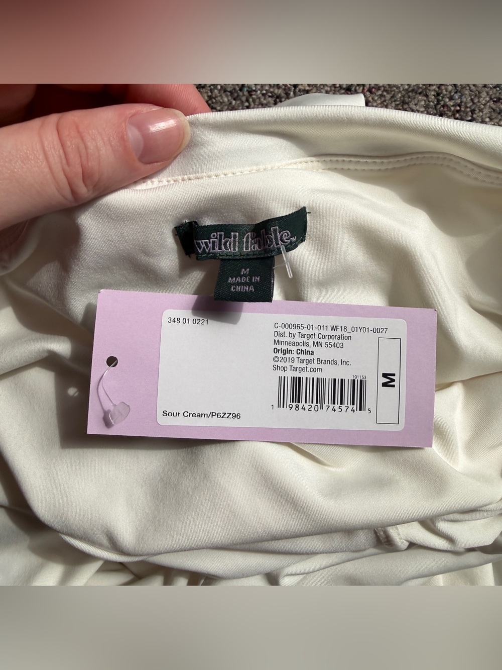 Handkerchief Ruched Mini Skort - Picture 5 of 5
